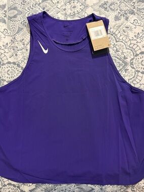 Nike Aeroswift Running Dri-Fit Cropped Tank Top